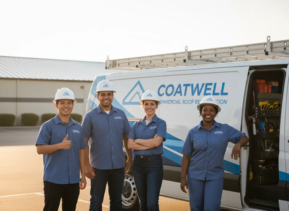 Commercial roof coating company in Feasterville Trevose, PA